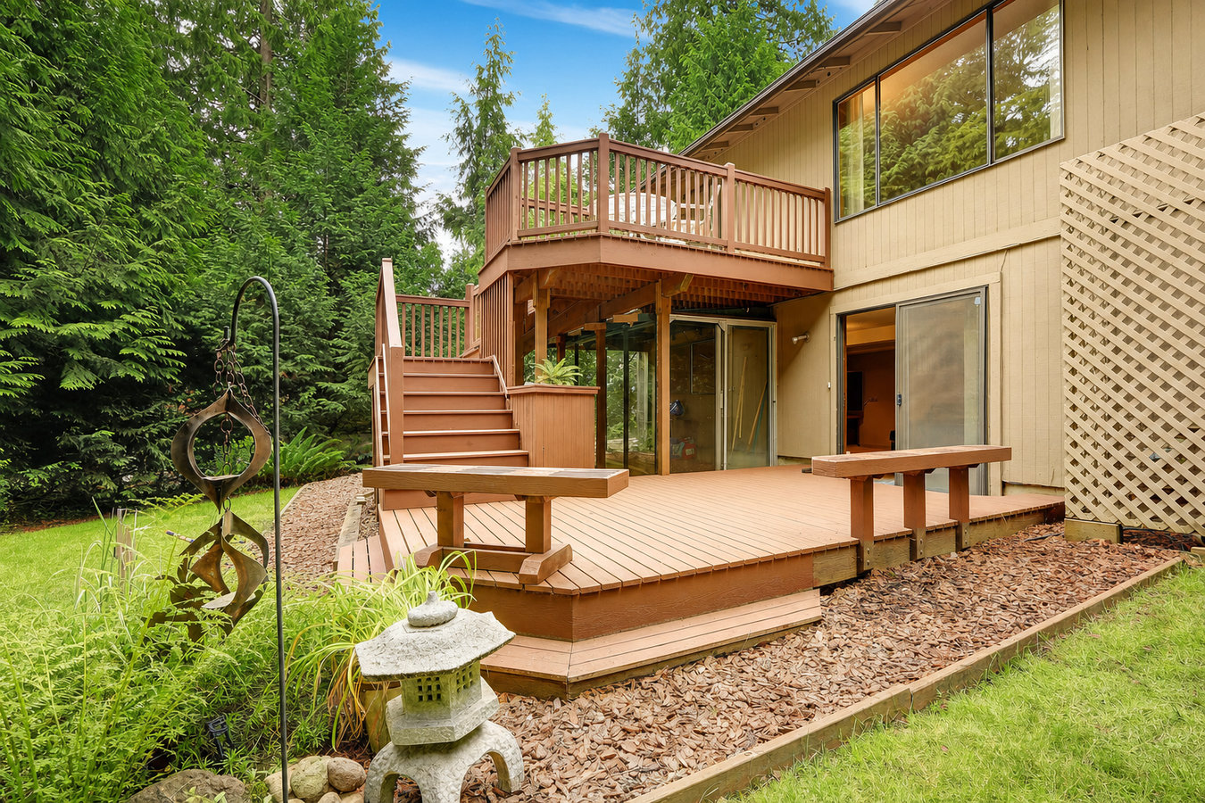 Custom deck design and build